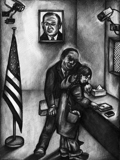 I Go to the Immigration Section of the Dept. of Homeland Security...