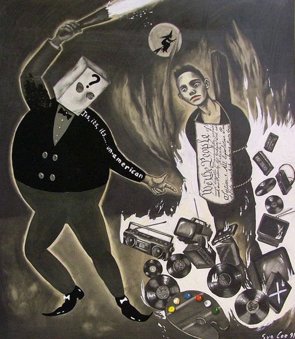 Book Burning (Jesse Helms)