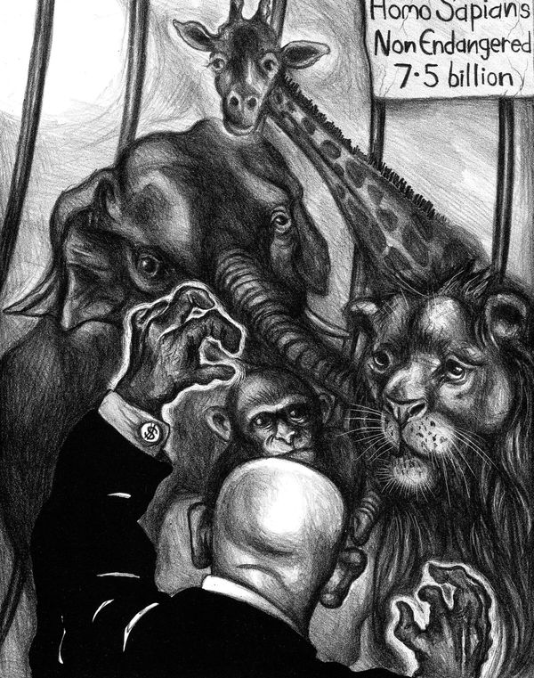 Homo Sapians Non Endangered 7.5 Billions