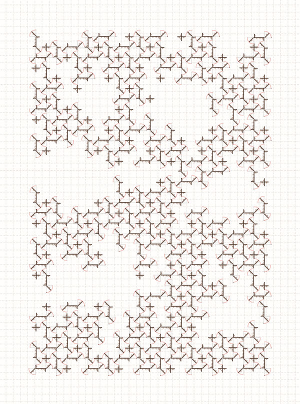 Franka Hörnschemeyer Series: Diffusion und Konfusion, 2013 Piezo prints 7 parts Each: 97 x 72 cm | 38 1/4 x 28 3/8 in
