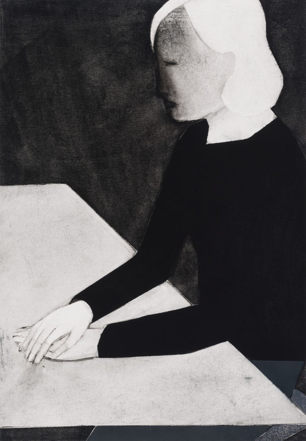 Iris Schomaker Untitled, 2013 watercolour and oil on paper 30 x 21 cm 11 12/16 x 8 4/16 ins