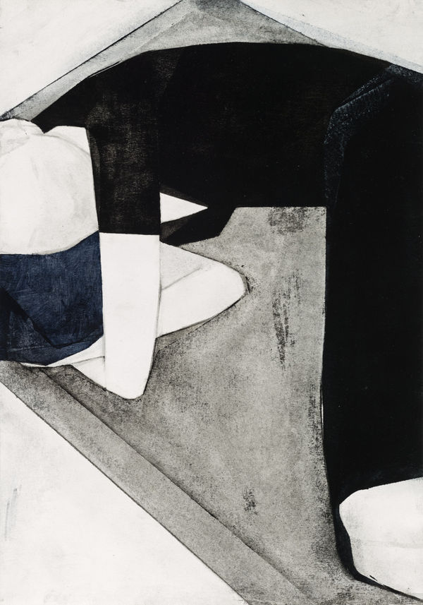 Iris Schomaker Untitled, 2013 watercolour and oil on paper 30 x 21 cm 11 12/16 x 8 4/16 ins