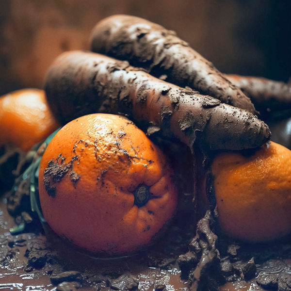 Willem de Rooij Carrots and Oranges V, 2023 Archival pigment print 60 x 60 cm 23 5/8 x 23 5/8 in Edition of 1 plus 1 artist's proof