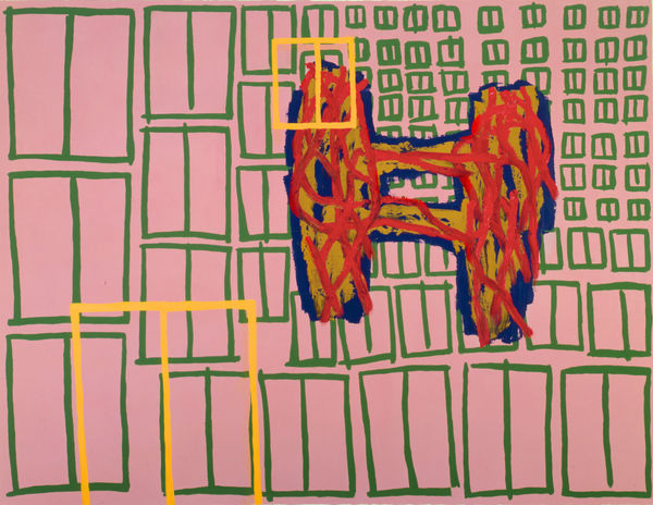 Jonathan Lasker, Cultural Promiscuity, 1986