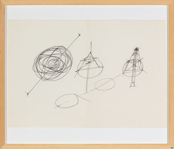 Gordon Matta-Clark Sky Hook (study for a balloon building), 1978 pencil on paper 30.5 x 45.5 cm 12 1/16 x 17 14/16 ins