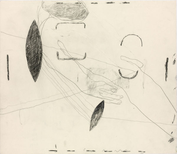 Z624_1995__wenn_Zellkerne_zu_wandernden_Planeten_werden__Bleistift_und_Kugelschreiber_auf_Papier_30x35cm