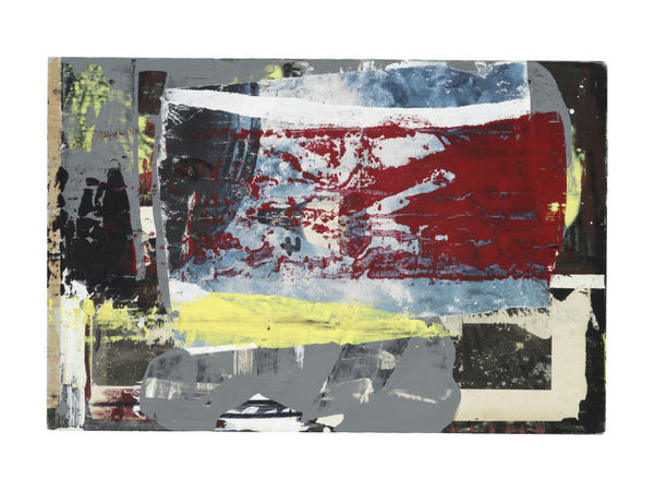 Danilo Dueñas Gemini 6 and 7, 2010 collage on painted wood 25 x 38 cm 9 13/16 x 14 15/16 ins