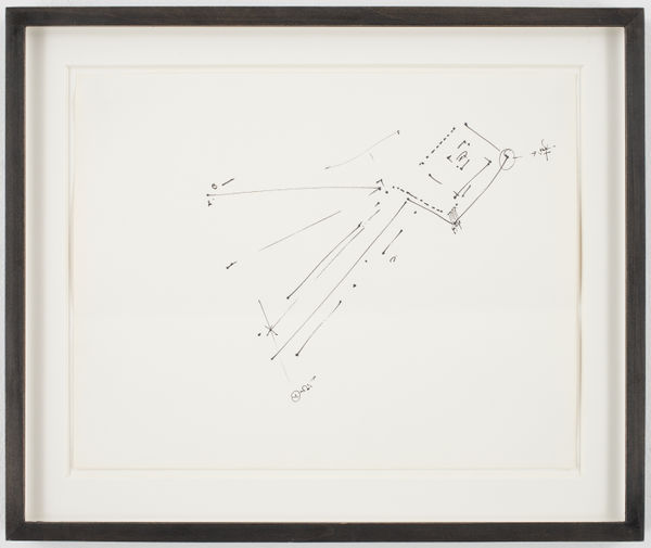 Gordon Matta-Clark Energy Forms (notebook), 1974 ink on paper 22.9 x 29.5 cm 9 1/16 x 11 9/16 ins