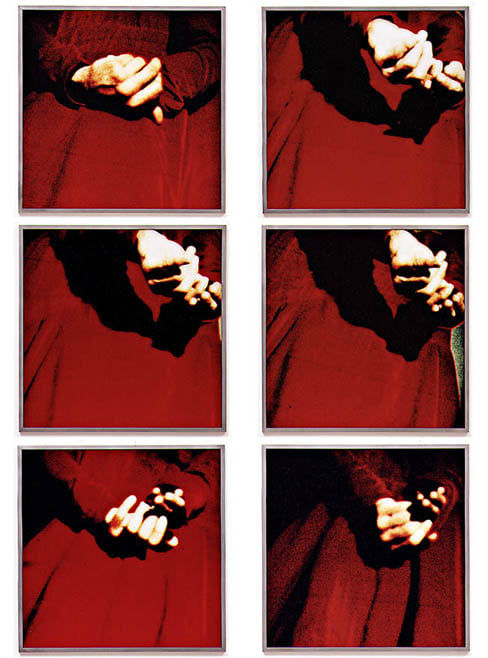 Katharina Sieverding_LIFE-DEATH I-VI,1969/95 aus der Serie LIFE-DEATH I-VII