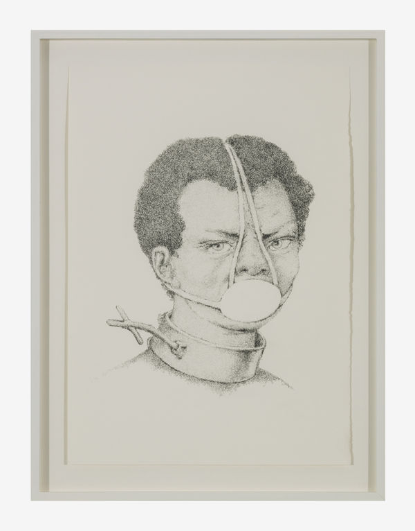 Michael Müller Unbekannte Sklavin, 2013 pencil , eraser on paper 49 x 37 cm 19 4/16 x 14 9/16 ins