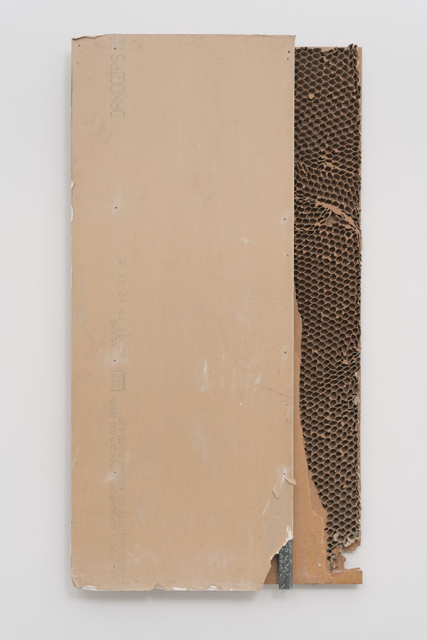 Franka Hörnschemeyer Steckdose, 1993 Drywall, drywall metal studs, honeycomb composite panel 199 x 106 x 17 cm | 78 3/8 x 41 3/4 x 6 3/4 in