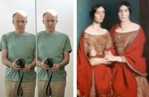 Juan Uslé The Shining Mirror, The Shining Oil, L.A, 2008 2 parts work , pigmented ink , Photo Rag Ultrasmooth 305g Hahnemühle 2 of 2 + 1 AP