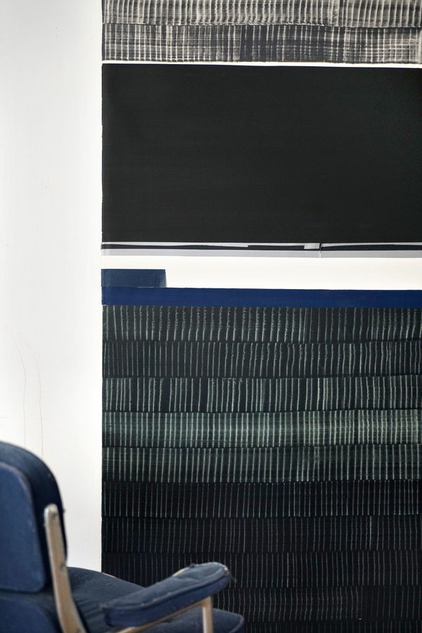 Juan Uslé Thinking The Blue, NY, 2017 pigmented ink , Photo Rag Ultrasmooth 305g Hahnemühle 28 x 18.7 cm 11 1/16 x 7 5/16 ins 2 of 2 + 1 AP