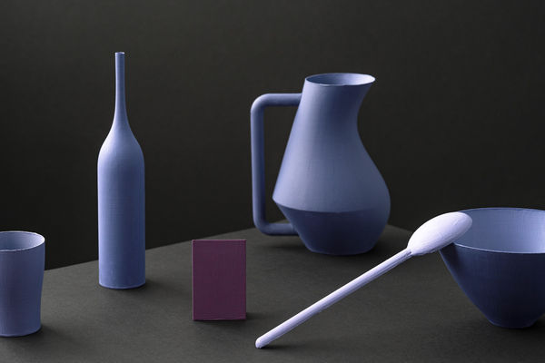 Olena Zubach, Still Life with a Magenta Rectangle, 2025