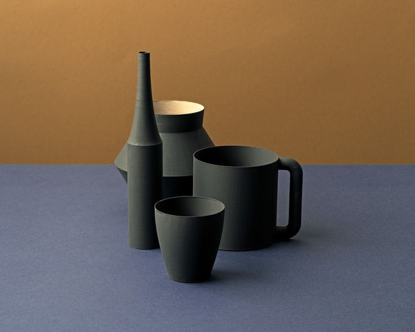 Olena Zubach, Still Life with a Black Cup, 2025