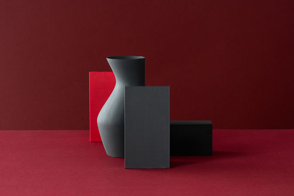 Olena Zubach, Still Life with Two Rectangles and a Cuboid, 2025