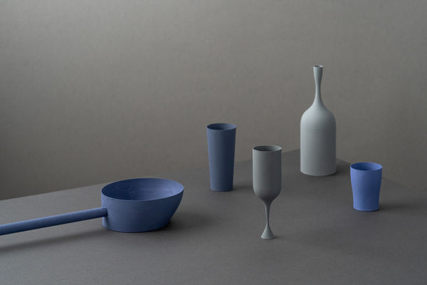 Olena Zubach, Still Life with a Lilac Pan, 2025