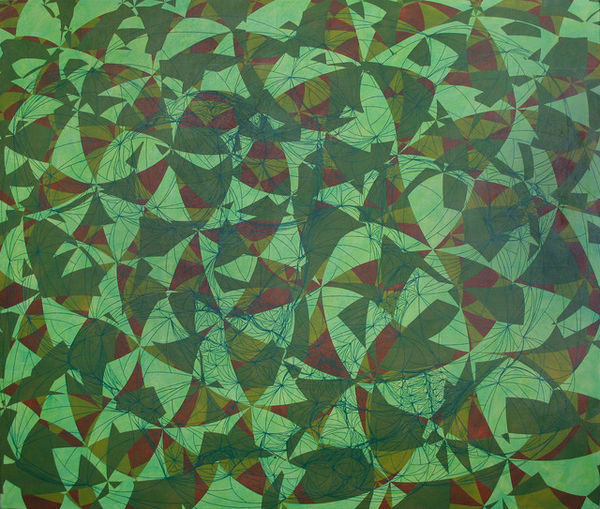 Johnathan Daily, Smothered Wind (series Complexity 5), 2017