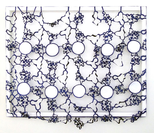 Eric Wall, Blue Netting, 2017