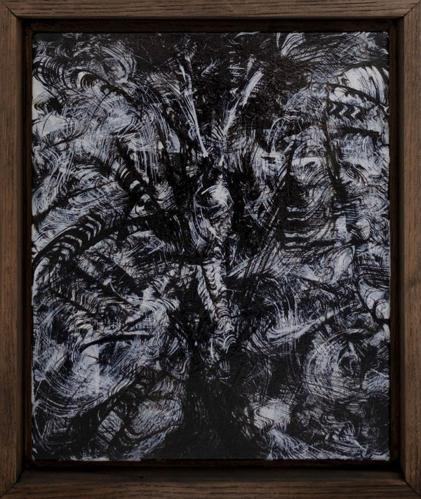 Johnathan Daily, Snöfjäril / Snow Butterfly (series Efterbilder), 2022