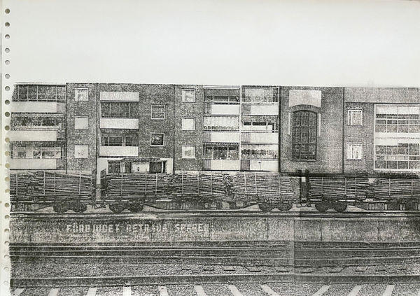 Daniel Franzén / E, Monotype Image Transfer 2