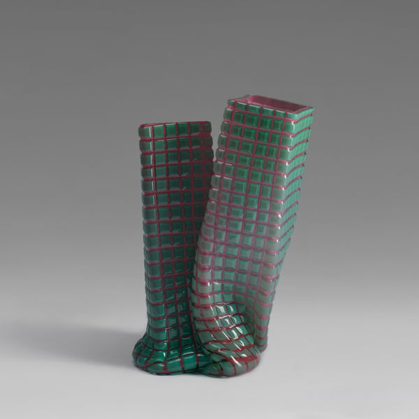 SIMON KLENELL, Composition of two Square Tubes, 2024