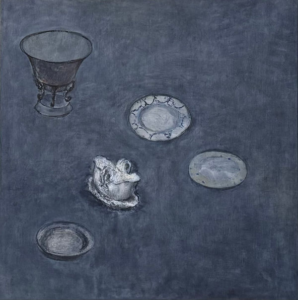 Ingela Johansson Dunell, Tablecloth – Ett dukat bord, 2024