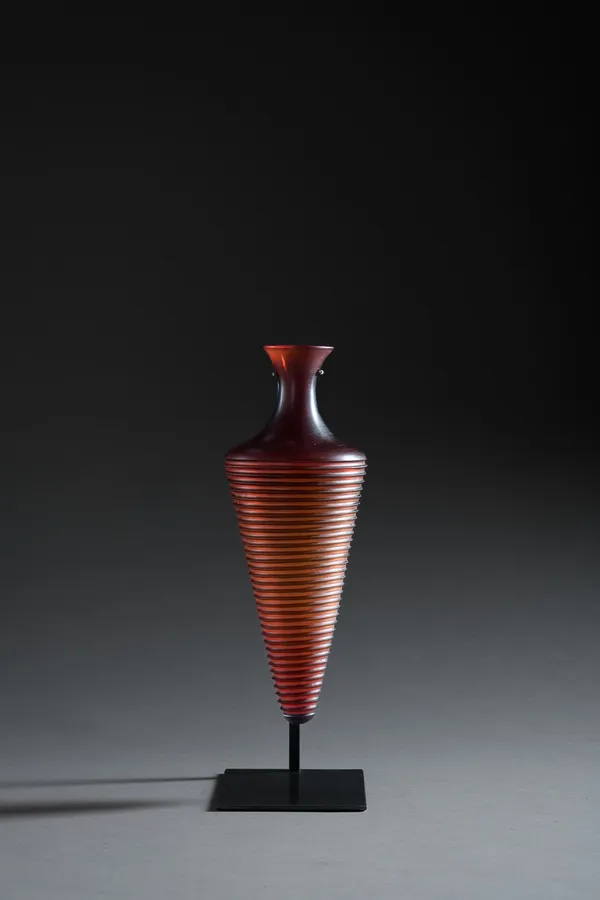 PHILIP BALDWIN & MONICA GUGGISBERG, Red Ringed Amphore, 2025