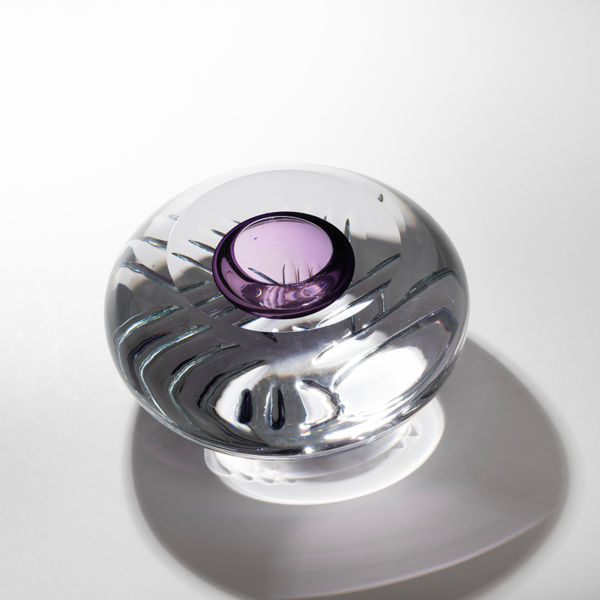 Erika Lagerbielke, Cabochon Amethyst I, 2025