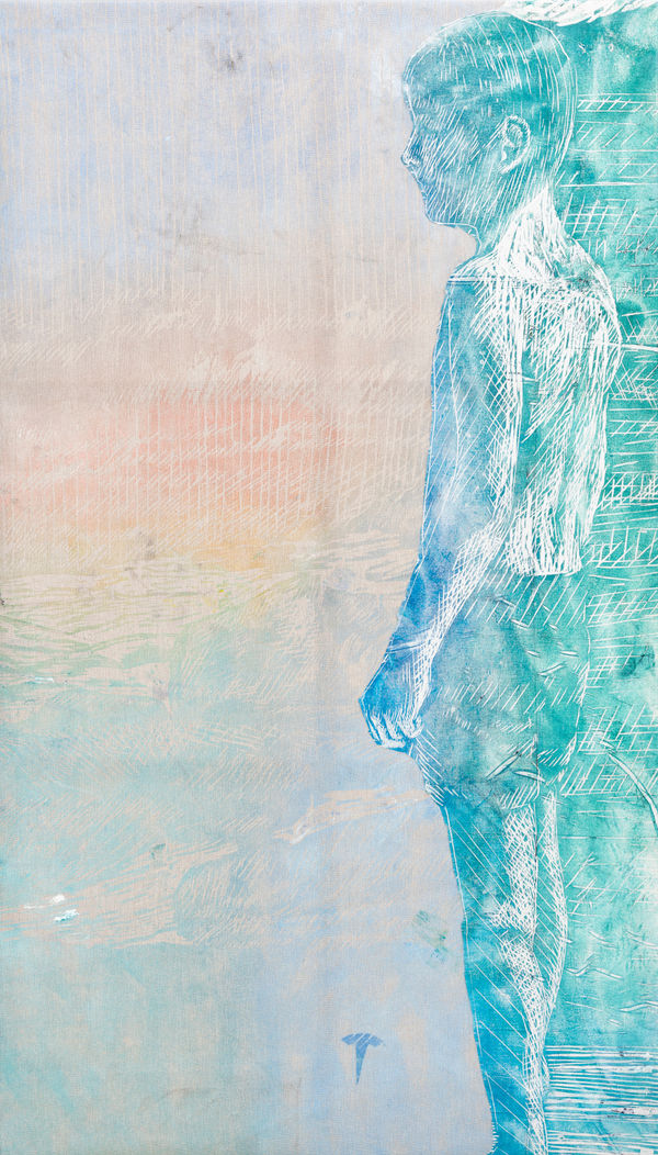 Idun Baltzersen, Badarna X / The Bathers X, 2023