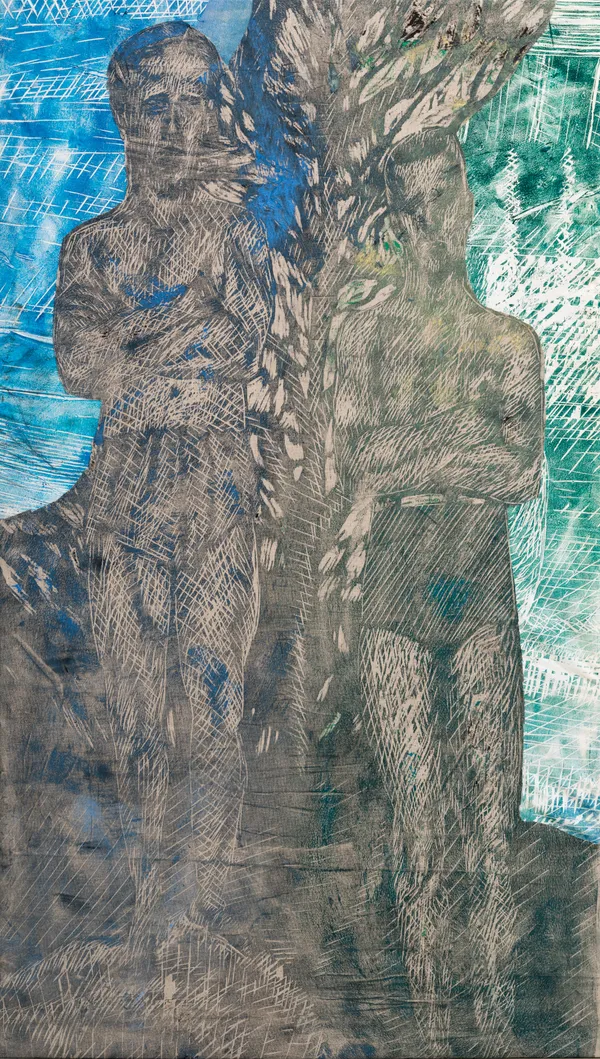 Idun Baltzersen, Badarna III / The Bathers III, 2023