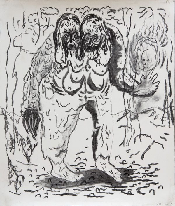 Jeff Olsson, Tvåhövdad / Two-Headed, 2024