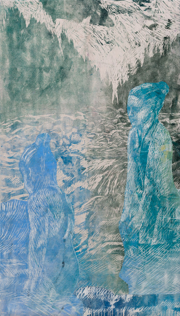 Idun Baltzersen, Badarna VII / The Bathers VII, 2023