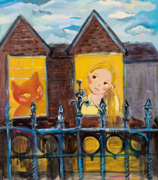 Yuza, Thinking woman, 2023