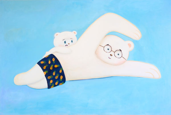 Jun Makita, Let's Go Swimming In The Sky, 2023