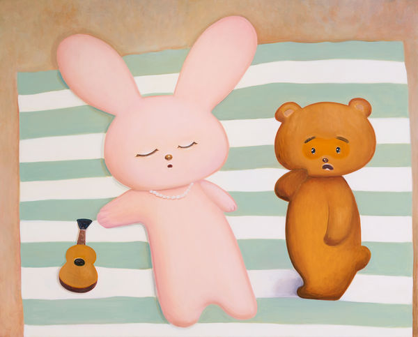 Jun Makita, Sleepy Rabbit, 2023