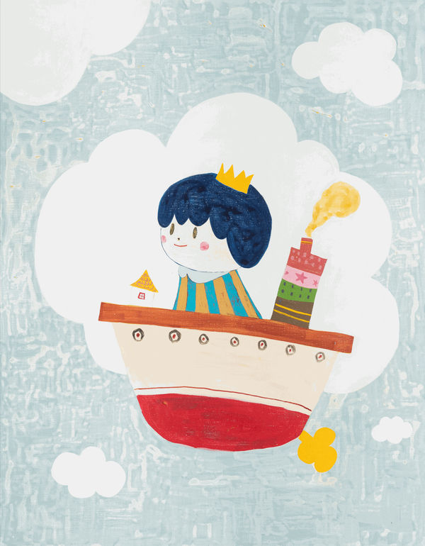 Noritoshi Mitsuuchi, untitled short stories : Boat, 2021