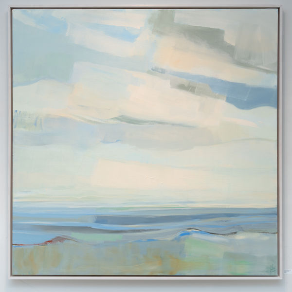 Hannah Bureau Cloud Formations, 2024 Acrylic on Canvas 48x48x1.5