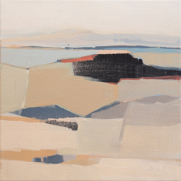 Hannah Bureau The Colors at High Noon, 2024 Acrylic on Canvas 12x12x3