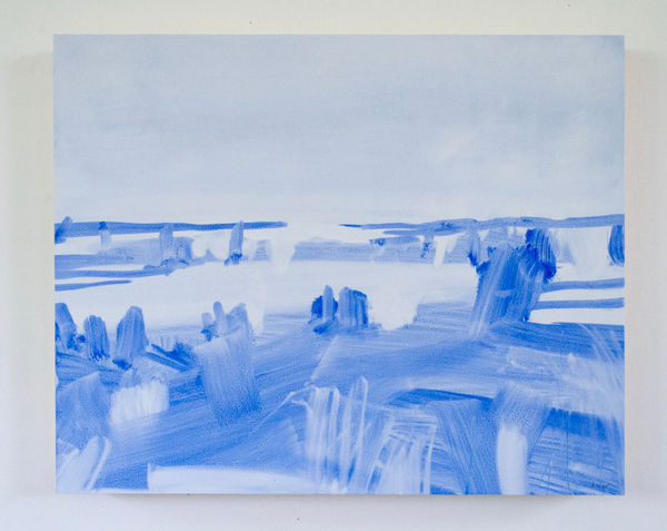 Hannah Burr, Open Blue, 2023