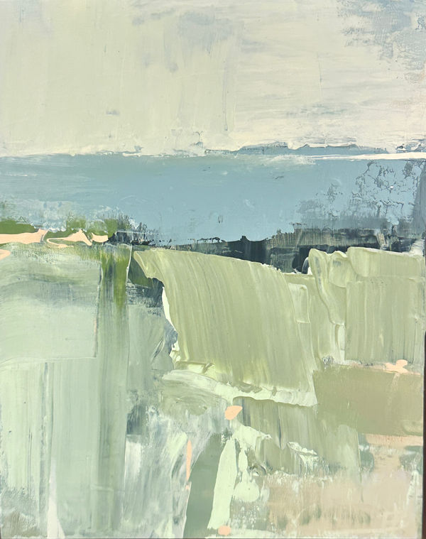 Hannah Bureau Upwell, 2024 Acrylic on Panel 10x8x1.5