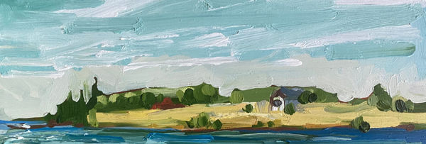 Chrissy Nickerson, His Great Aunt's Point in Castine, 2022