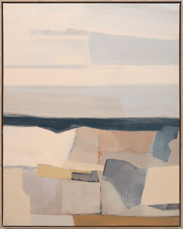Hannah Bureau Rock Collection, 2024 Acrylic on Linen 29x23x1