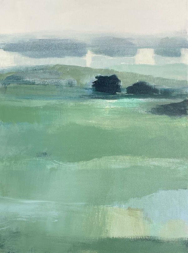 Hannah Bureau, Green Fugue, 2022