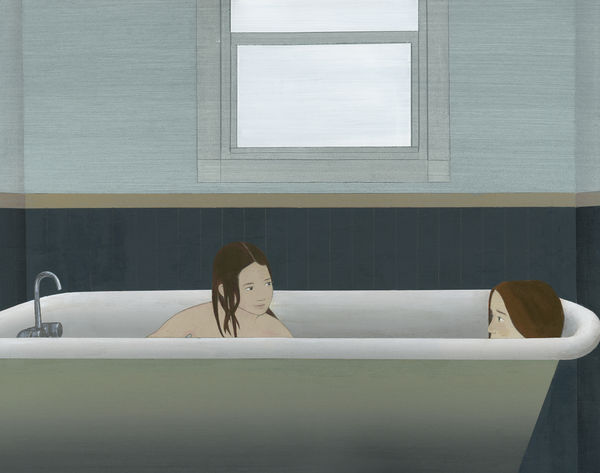 Emily Pettigrew - Steadman Children in the Bath, 2020