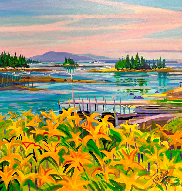 Jill Hoy, Jeff Thompsons Day Lilies , 2023