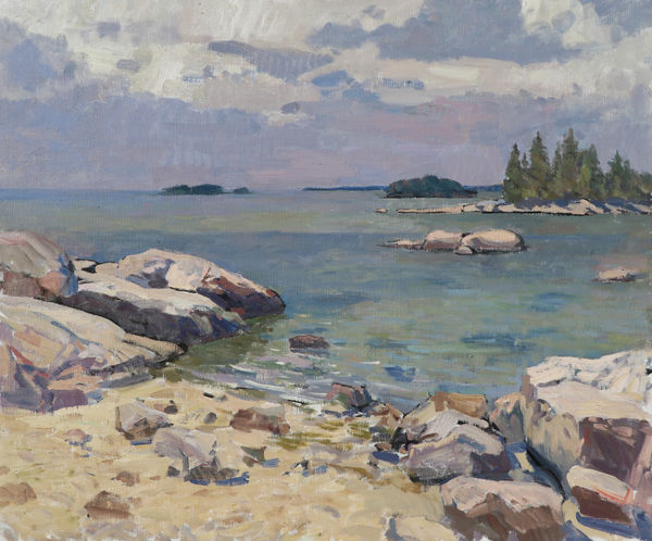 Viktor Butko - Day at Sandy Beach, 2024