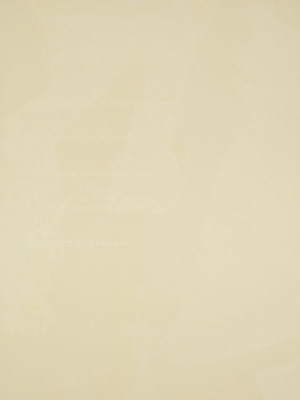 SImon Morley Altered States of Consciousness, 2014