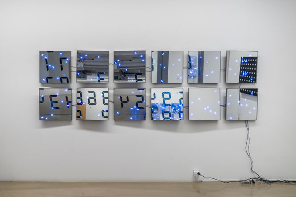 Tatsuo Miyajima C.T.C.S. Flower Dance no.1, 2017