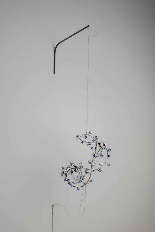 Tatsuo Miyajima C.F.Loop / Helix no.2, 2021